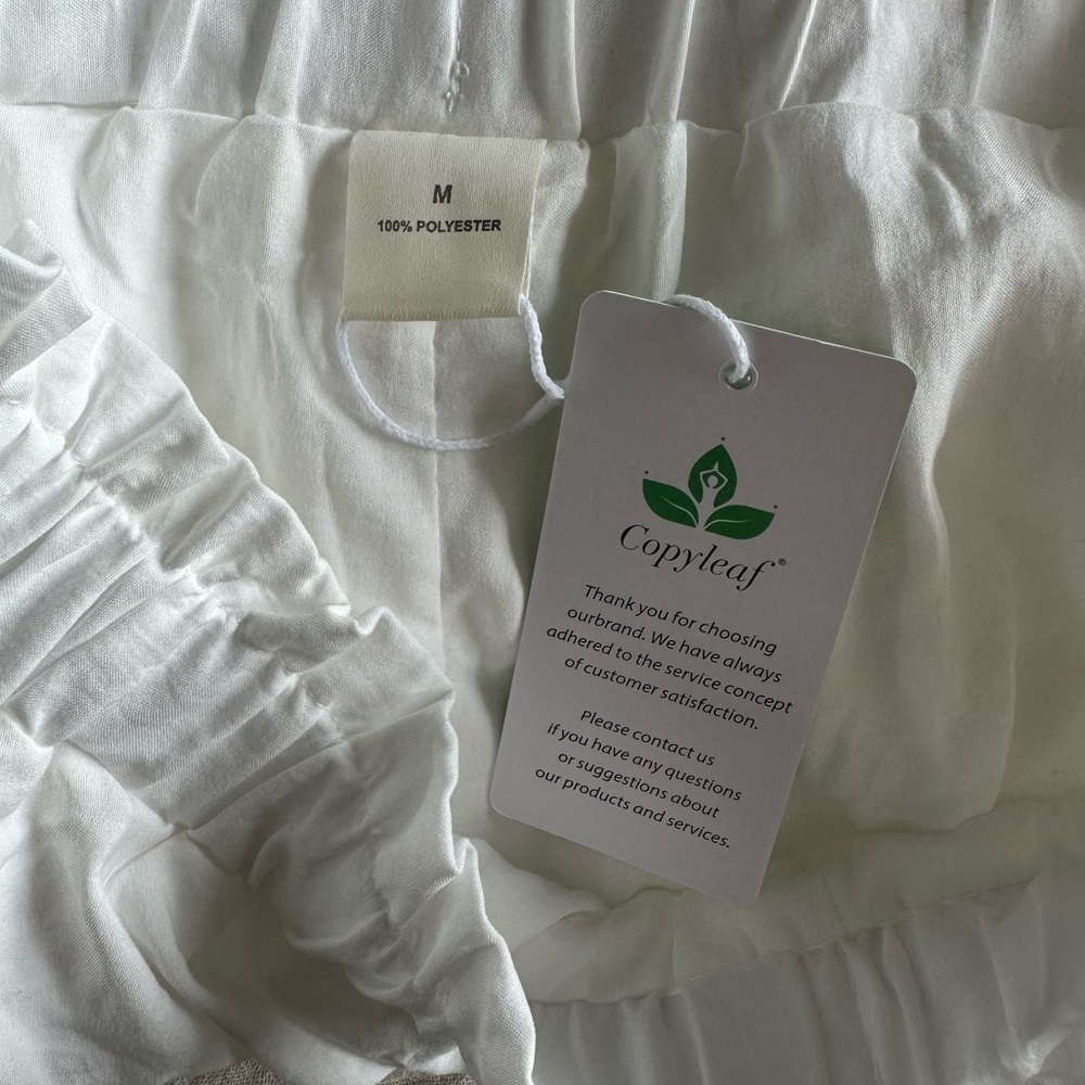 White Ruffled Skort - Picture 4 of 4